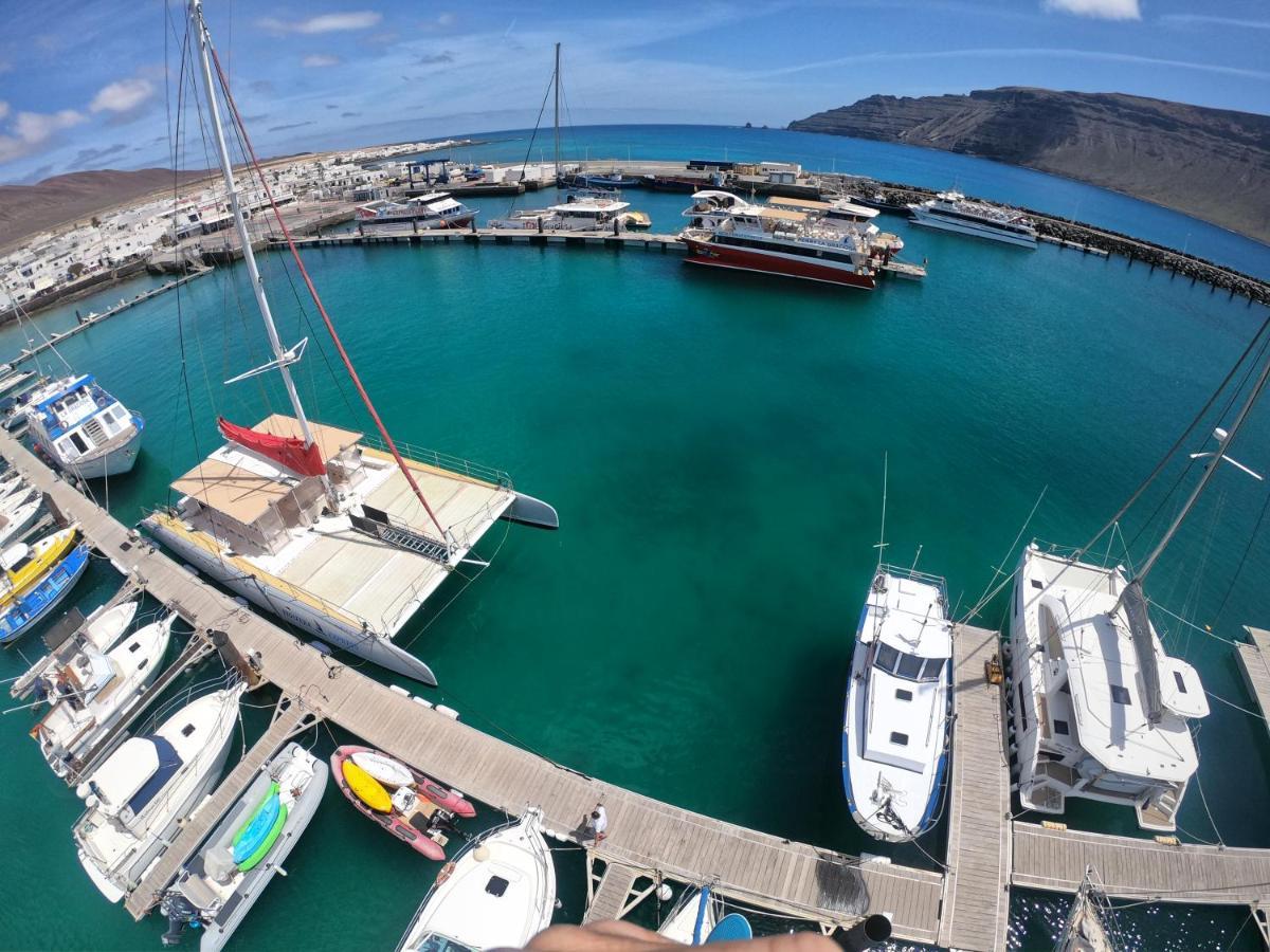 Magnifico Barco En La Graciosa Hotel Caleta de Sebo Eksteriør billede
